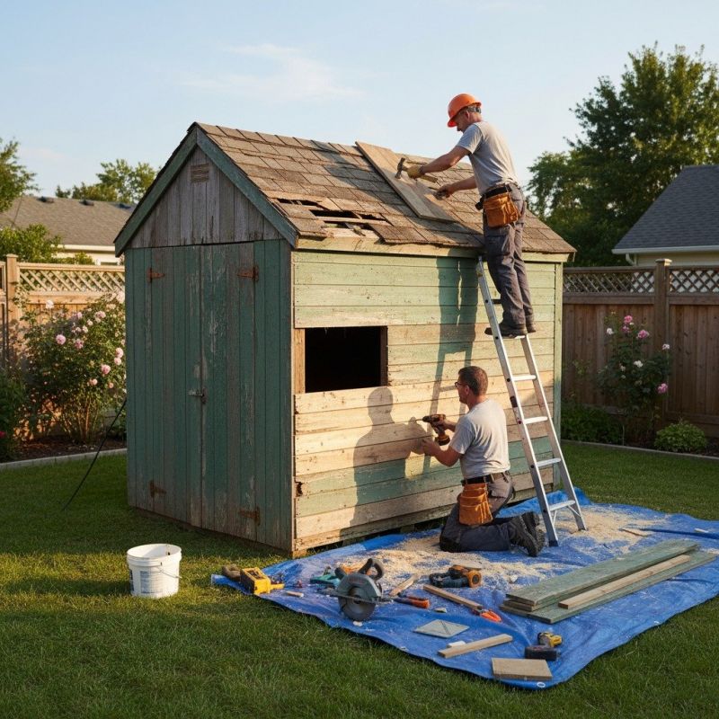Shed Painting Service
