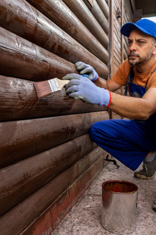 Siding Staining Service